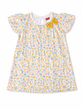 White Tunic with Floral Prints