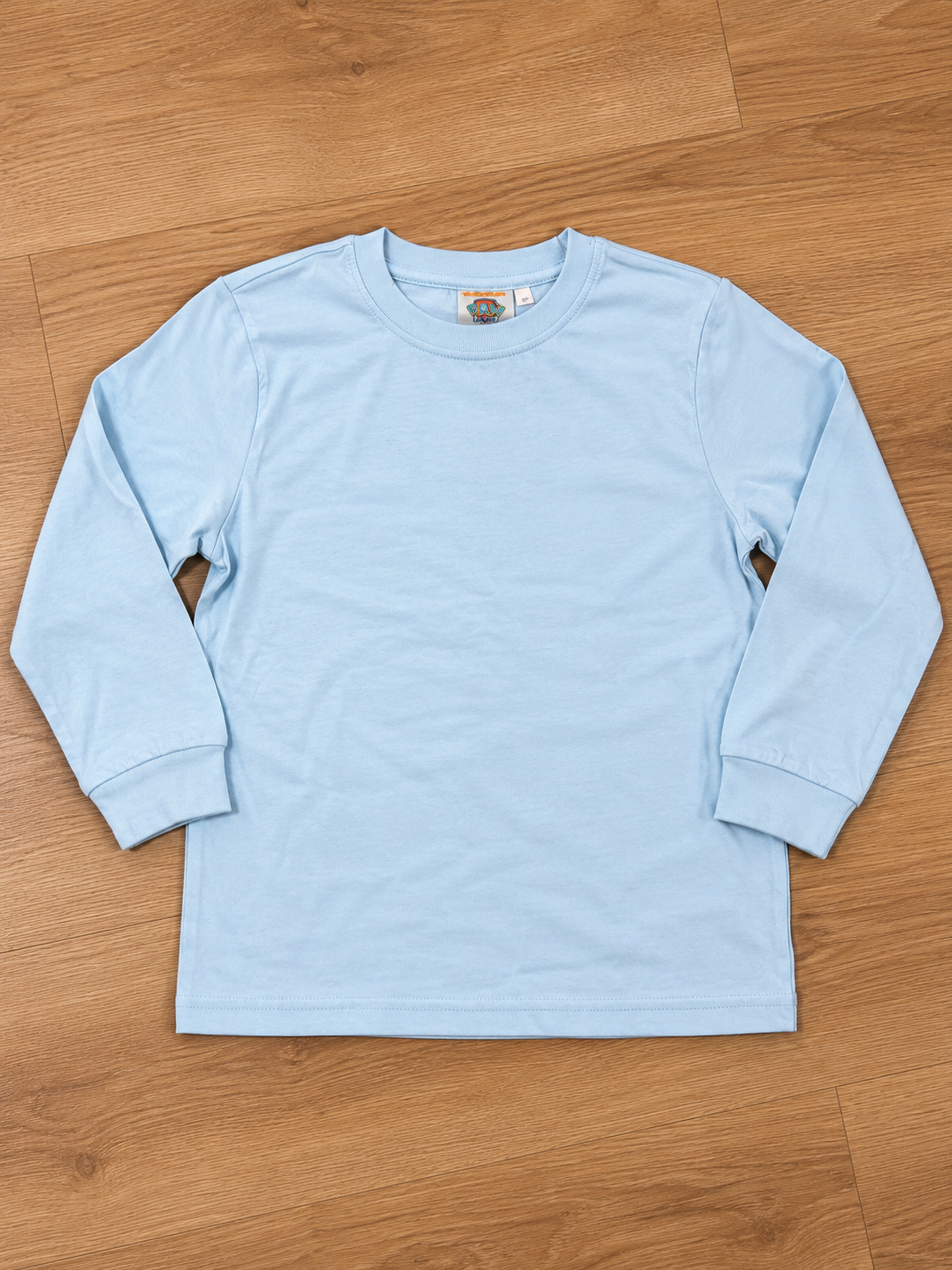 Plain Pale Blue Full Sleeve T-Shirt