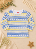 Blue and Yellow Striped T-Shirt