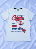 Blue Printed T-Shirt