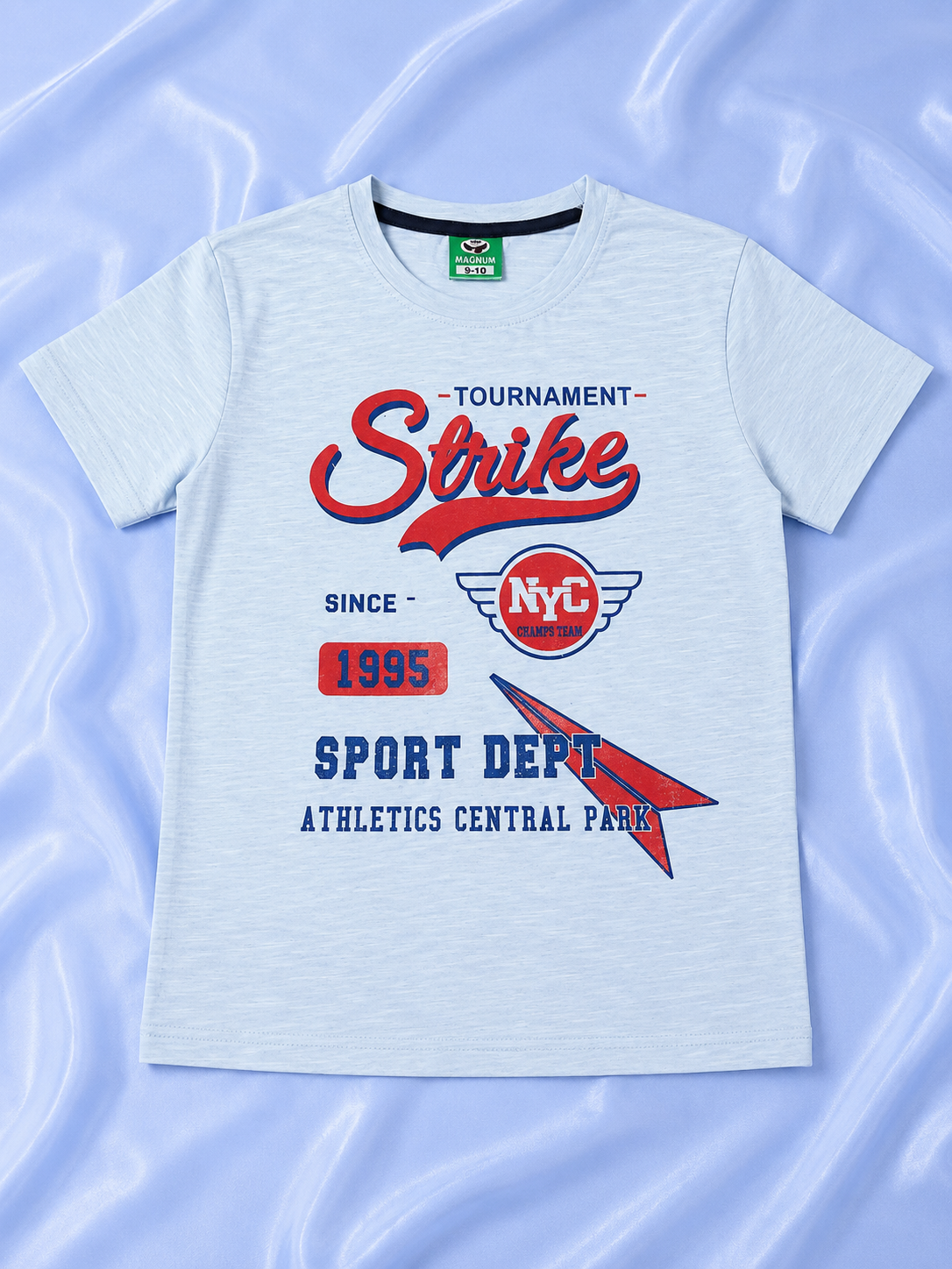 Blue Printed T-Shirt