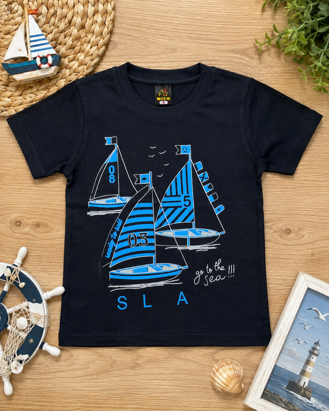 Black Ship Theme T-Shirt