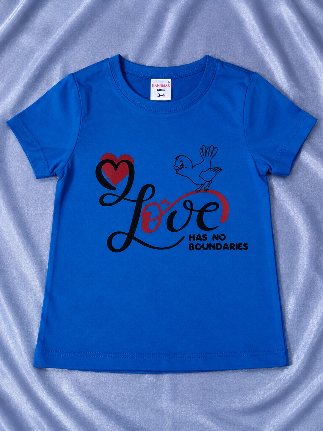 Blue Printed T-Shirt