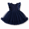 Navy Blue Party Frock