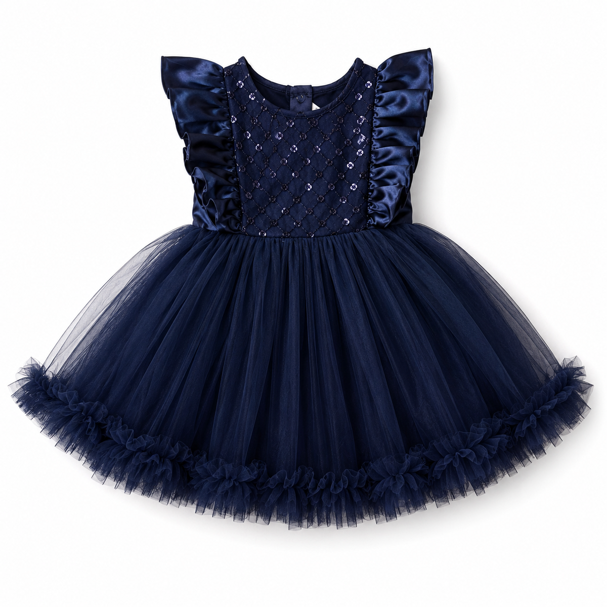 Navy Blue Party Frock