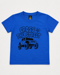 Bright Indigo Printed T-Shirt
