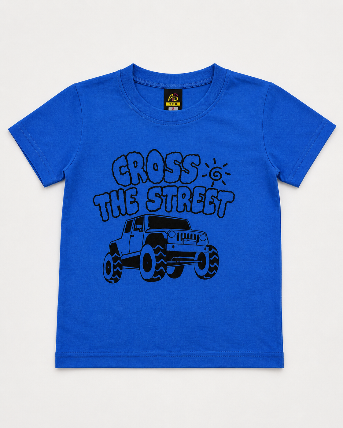 Bright Indigo Printed T-Shirt