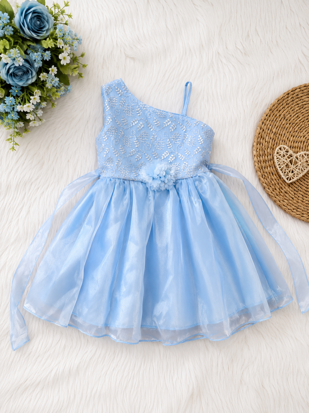 Light Blue Party Dress