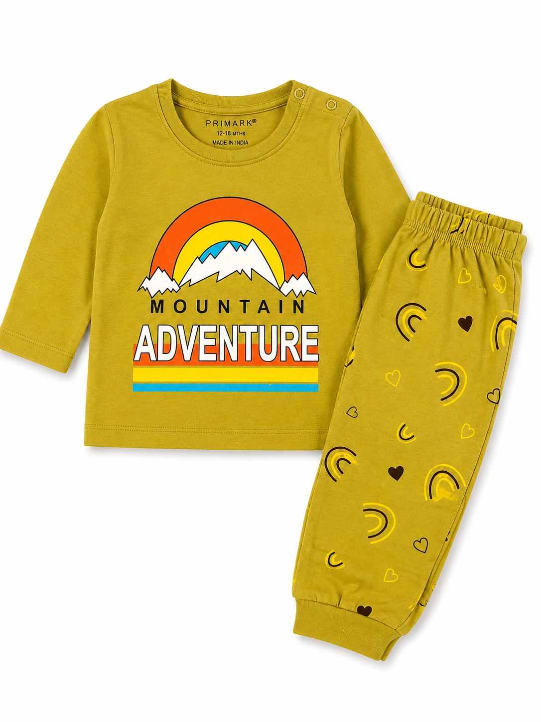 Green T-Shirt and Pant Set