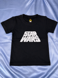 Black T-Shirt with Letters