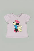Purple T-Shirt with Character Print