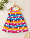 Multicolor Sleeveless Dress