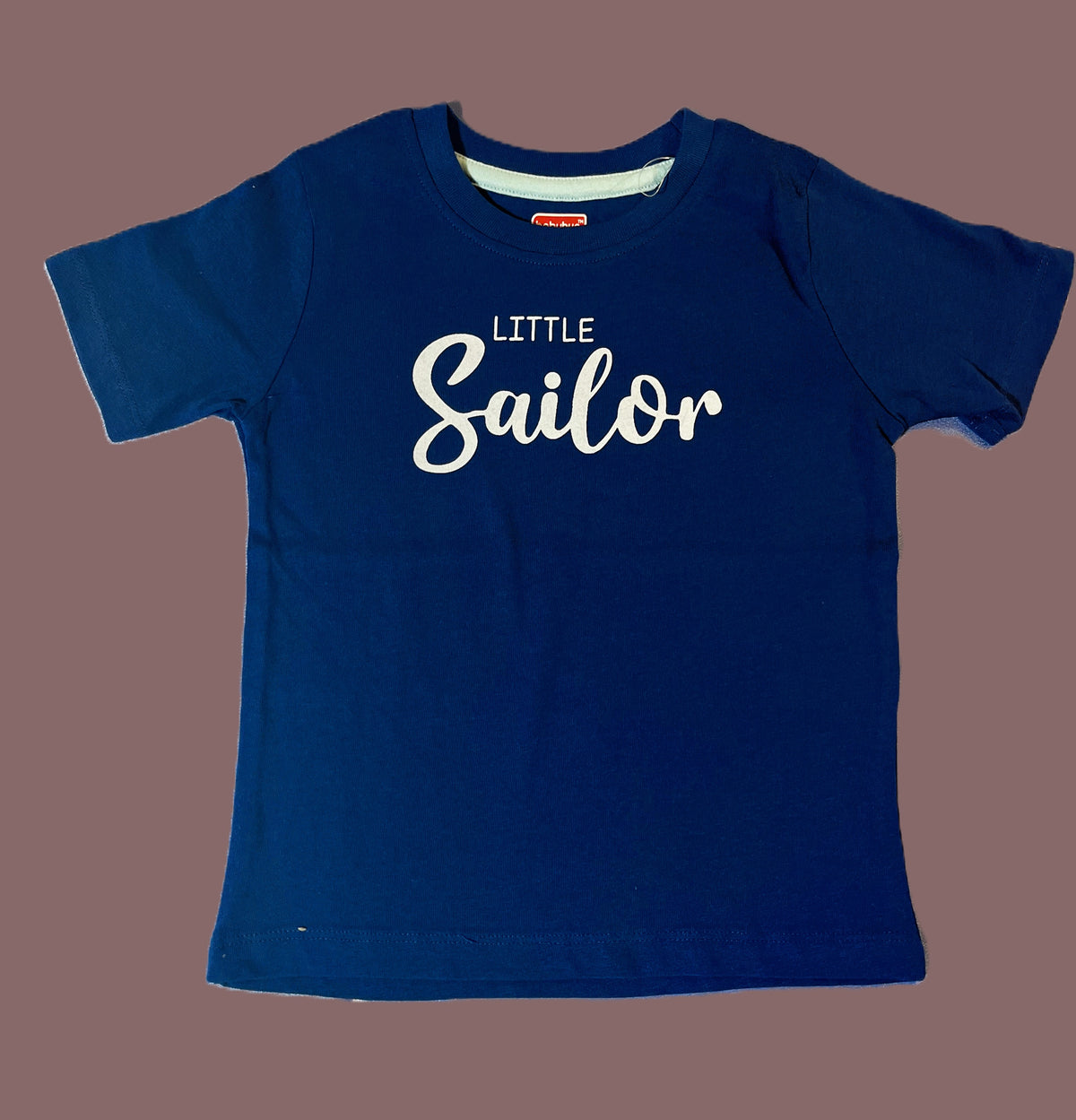 Navy Blue T-shirt with Letters