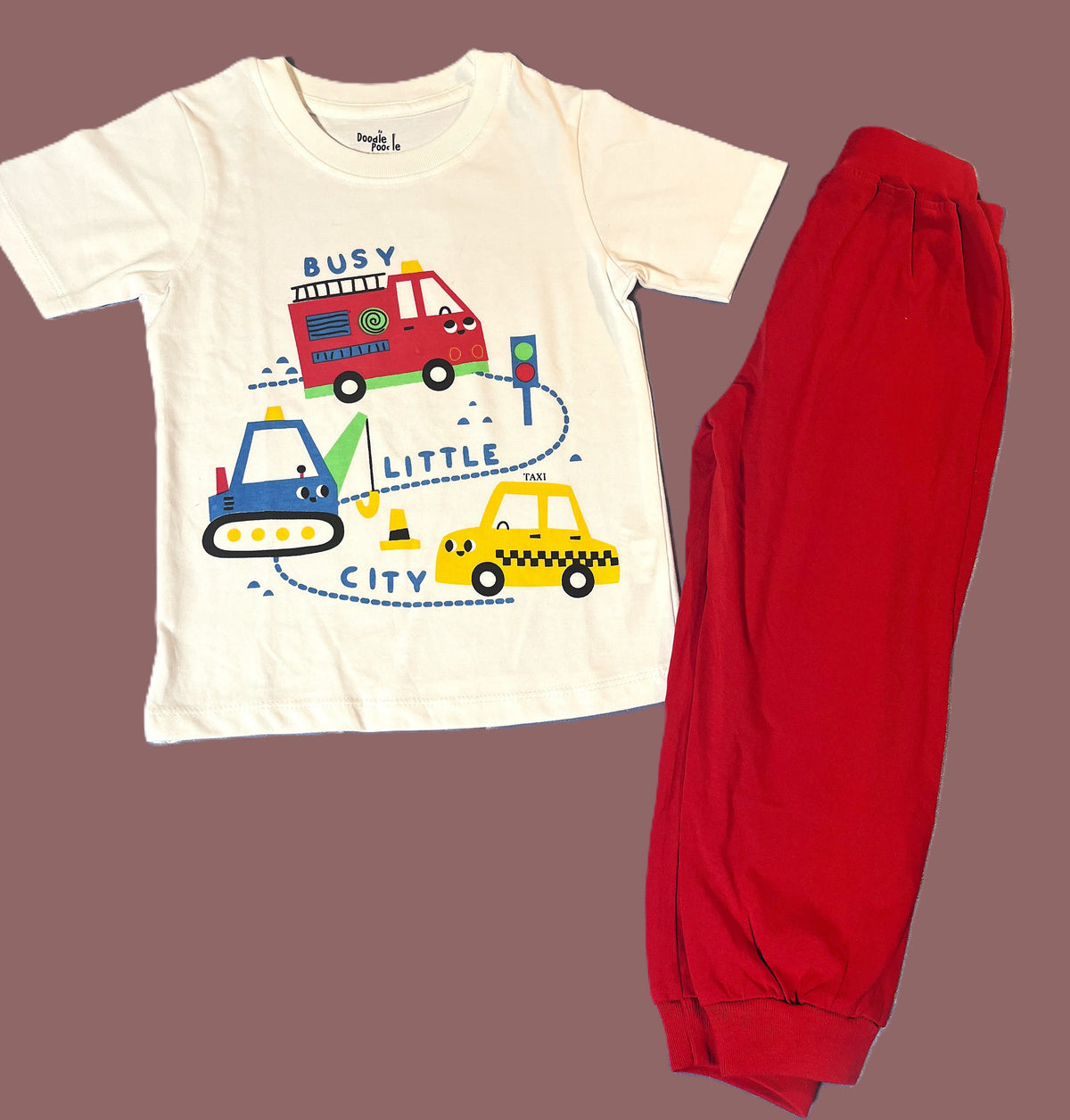 White T-shirt and Pant set