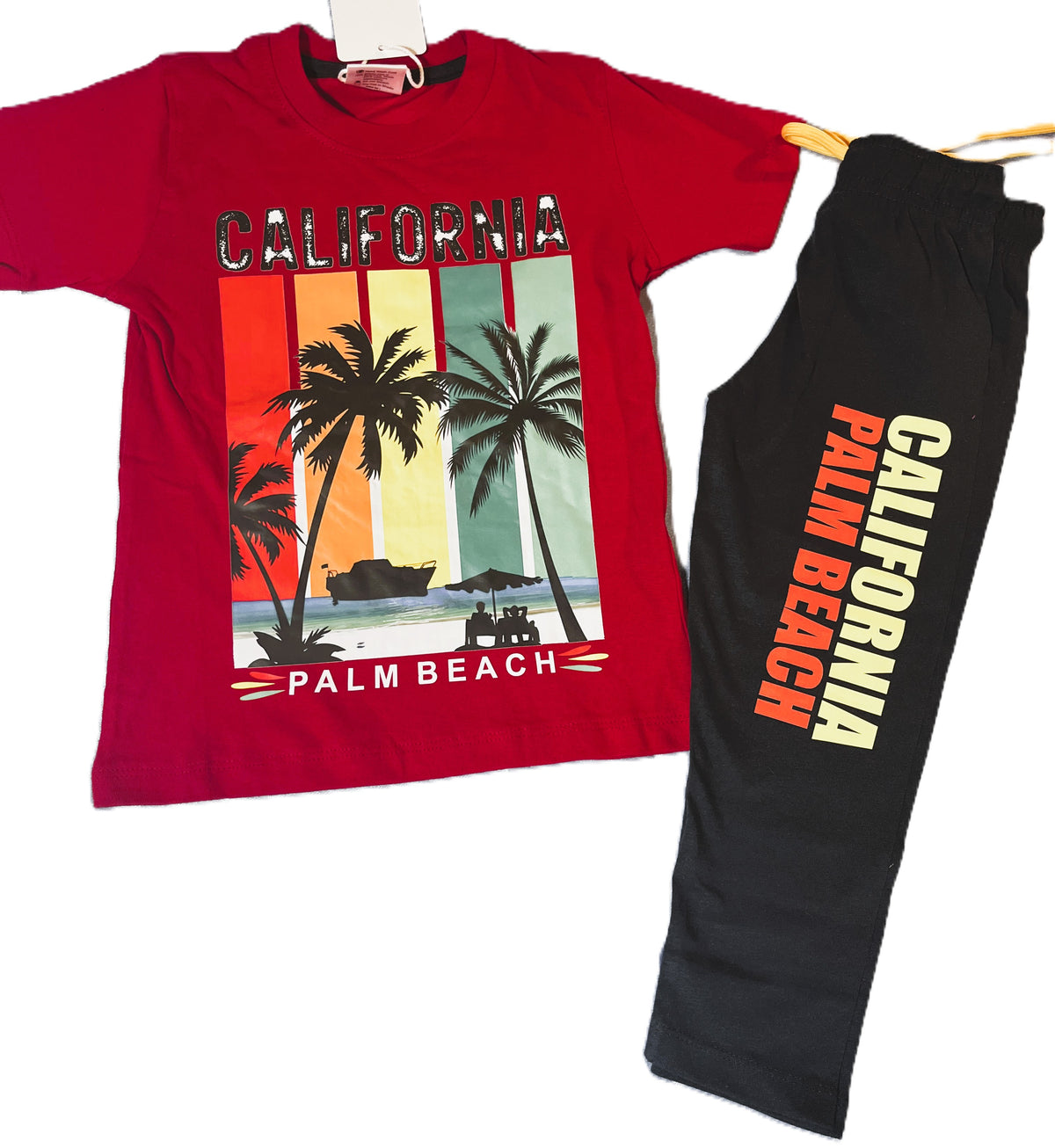 Red T-shirt and Pant set