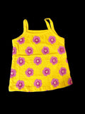Yellow Floral Print Tank Top