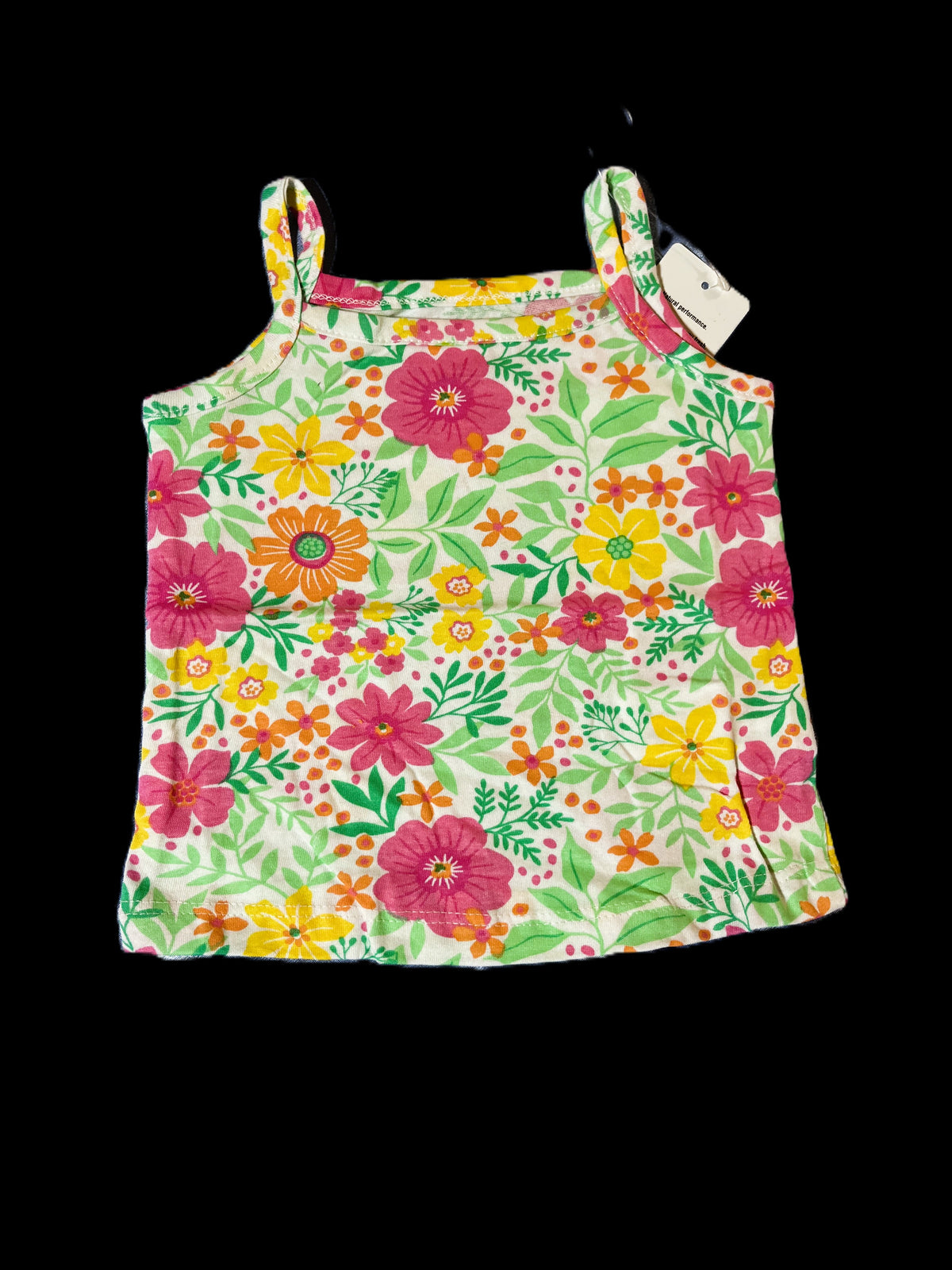 Multi Color Floral Prints Tank Top