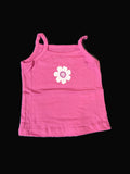 Pink Flower Print Tank Top