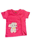 Pink Elephant Print Shirt