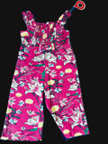 Pink Floral Printed Jumpsuit