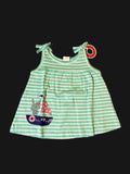 Pastel Green Striped Top
