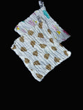 Premium 6-layer Muslin Cotton WashCloth Pack of 2