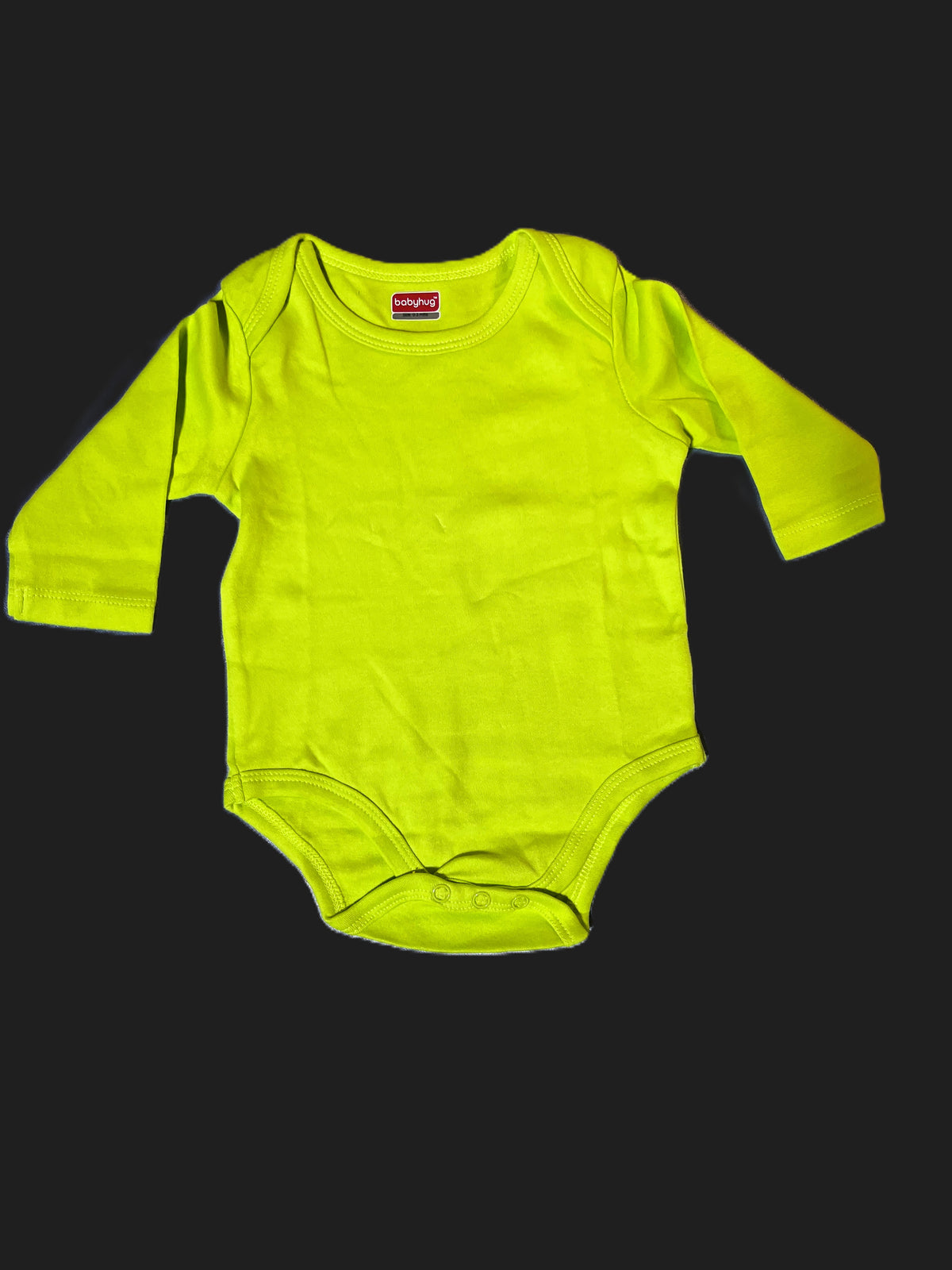 Bright Green Plain Onesie