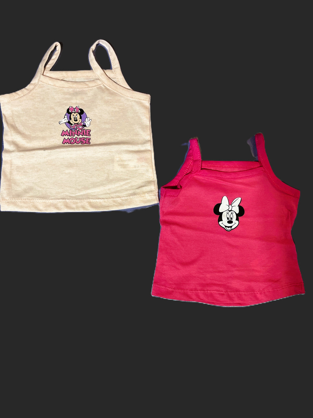Tank Tops Pack of 2 (Random Designs)