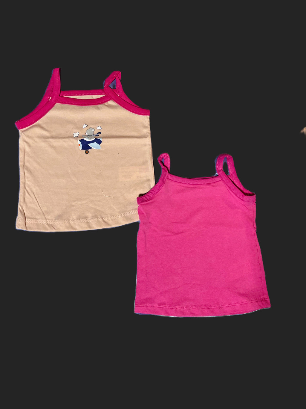 Tank Tops Pack of 2 (Random Designs)