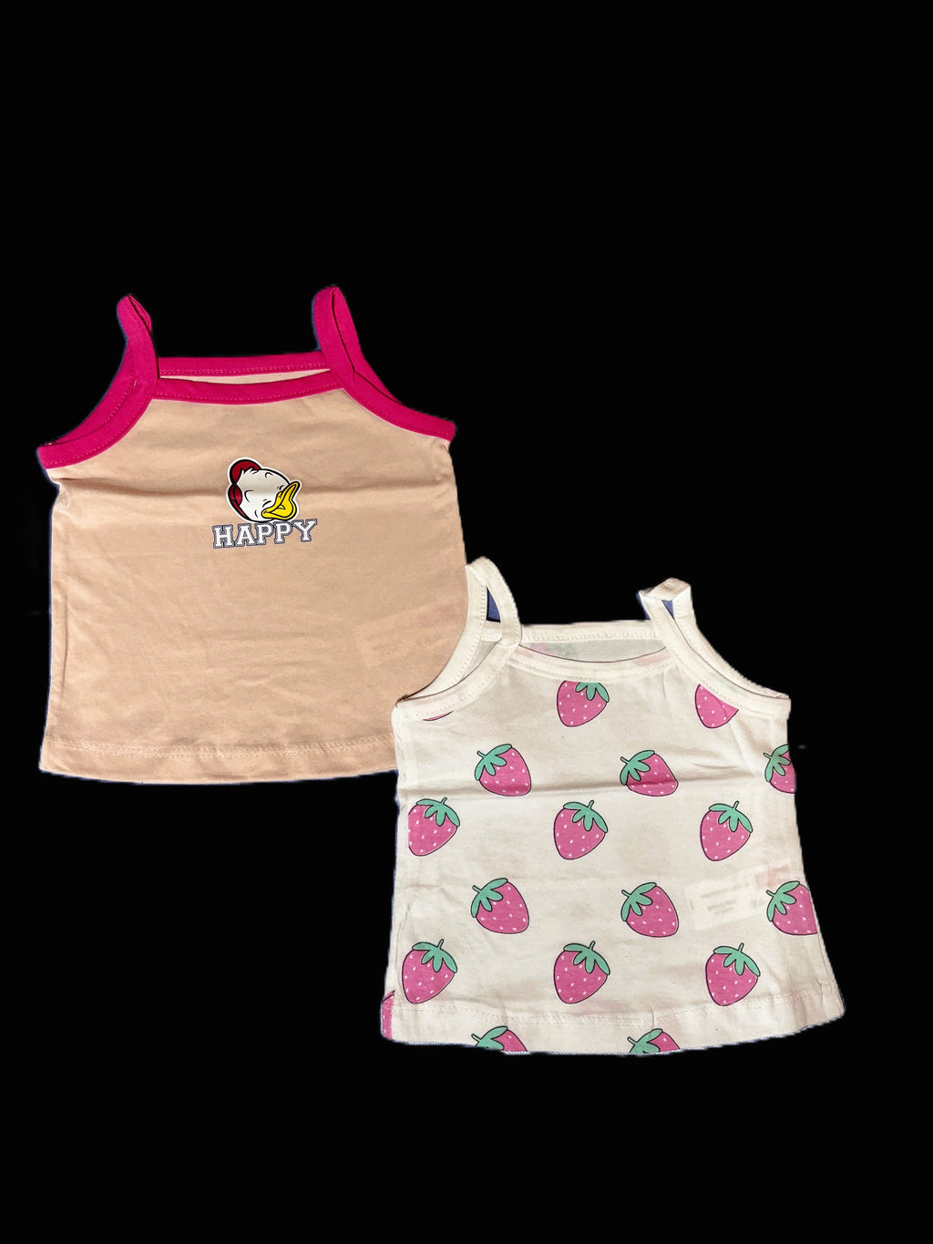 Tank Tops Pack of 2 (Random Designs)