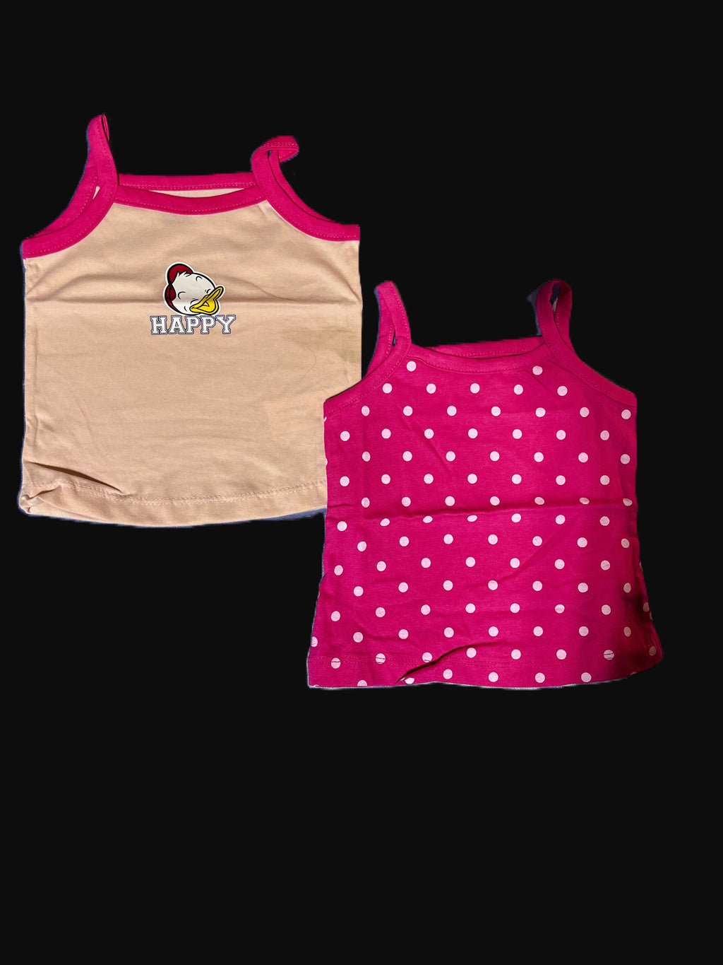 Tank Tops Pack of 2 (Random Designs)