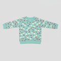 Light Blue Rainbow Pattern SweatShirt