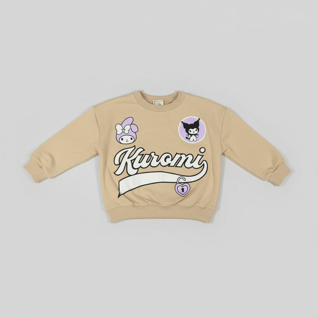 Brown Character Theme Sweatshirt