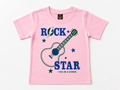 Pink Printed T-Shirt with Letters
