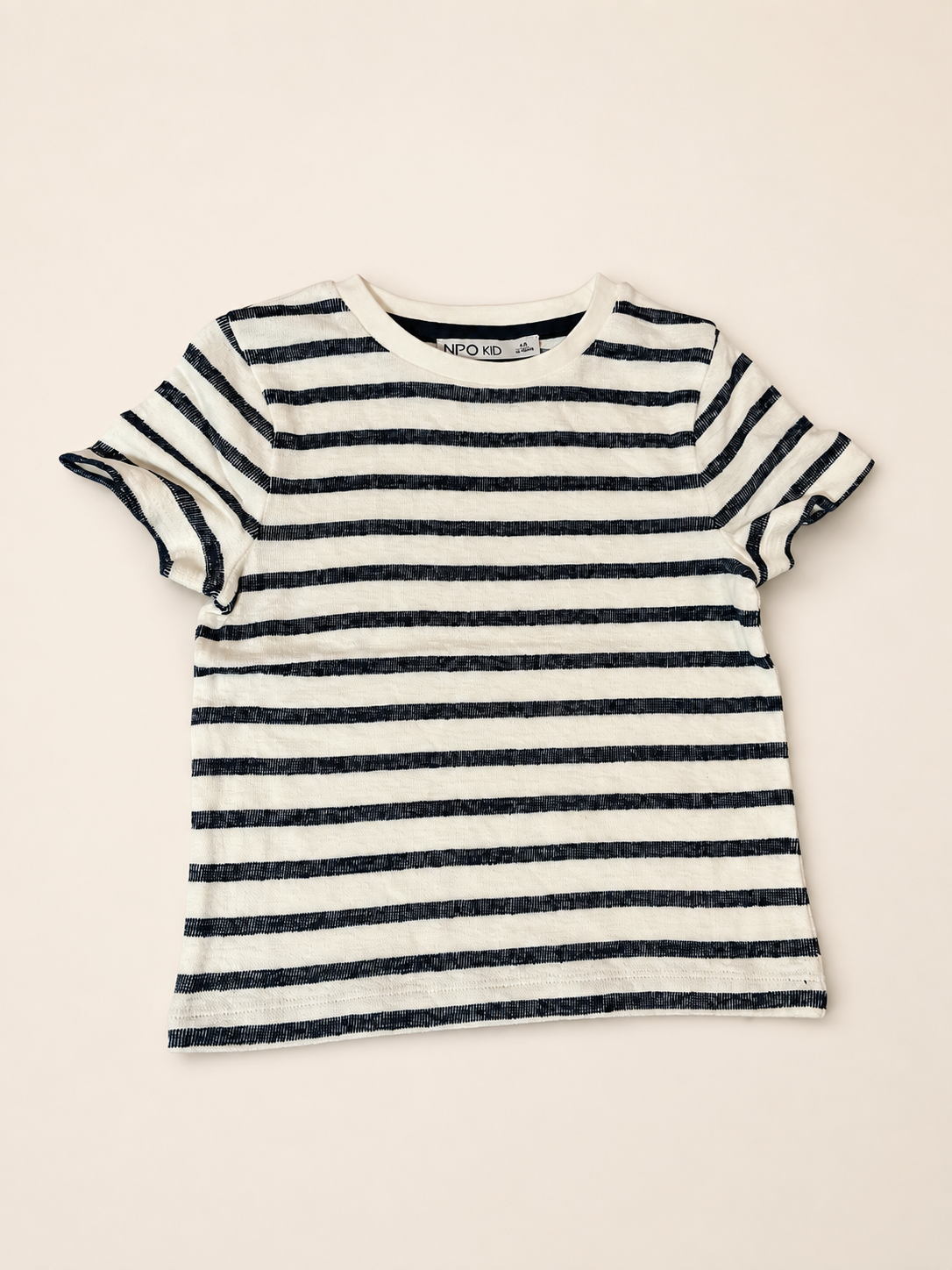 Black And White Striped T-Shirt