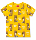 Yellow T-Shirt with Bear Print