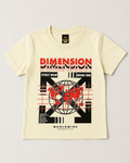 Beige printed T-Shirt