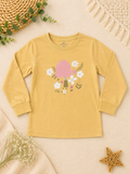 Yellow Floral Printed T-Shirt